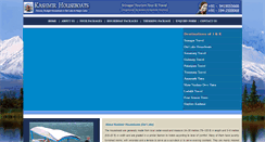 Desktop Screenshot of kashmir-houseboats.com